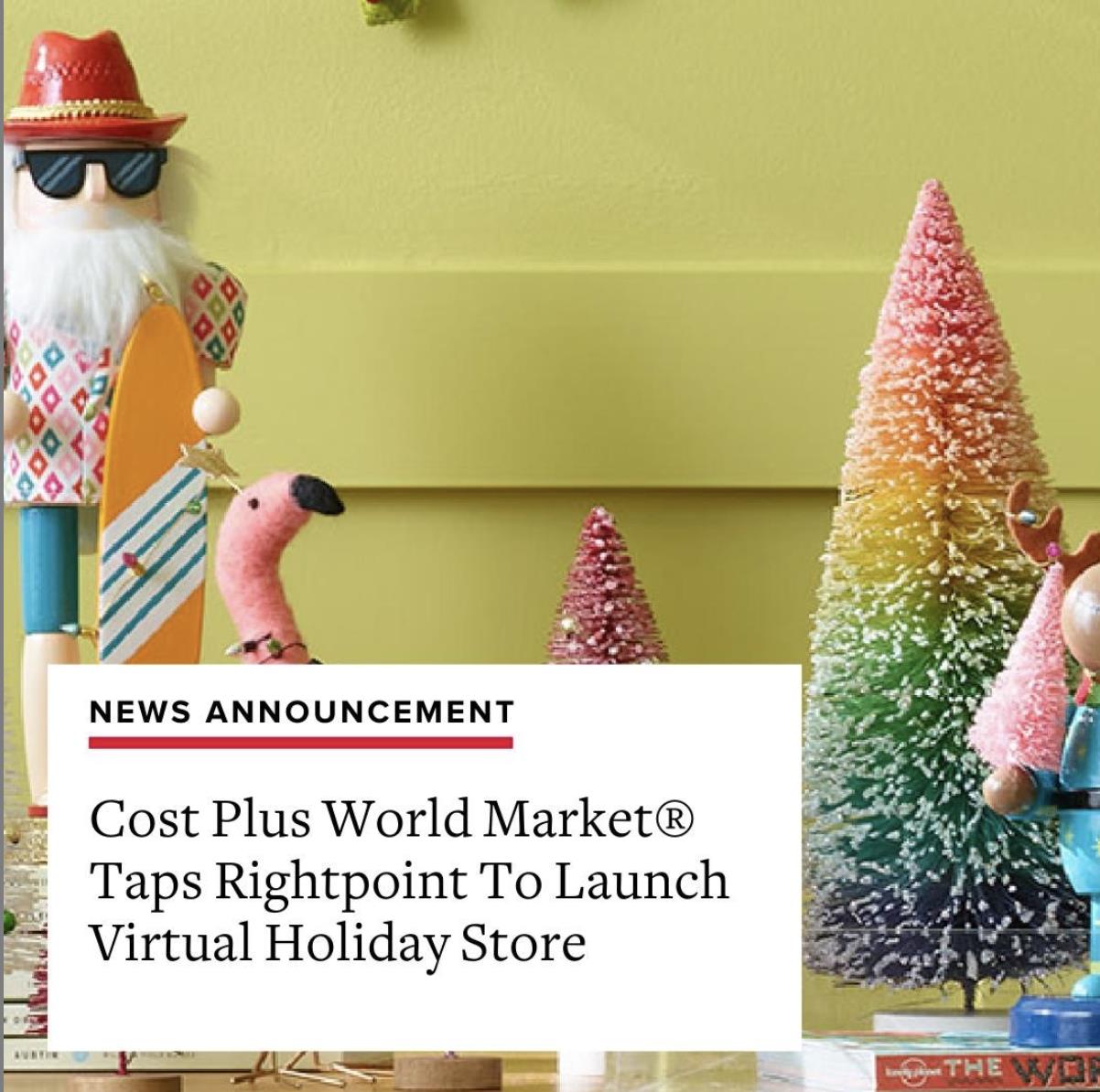 Cost Plus World Market Virtual Holiday Experience